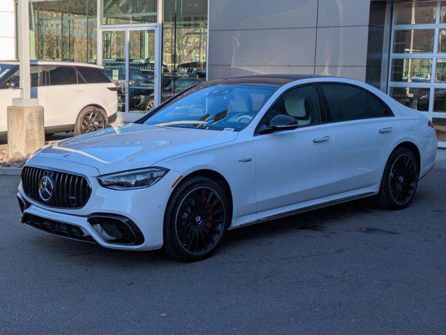 new 2025 Mercedes-Benz AMG S 63 E car, priced at $219,205