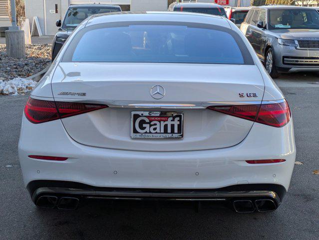 new 2025 Mercedes-Benz AMG S 63 E car, priced at $219,205