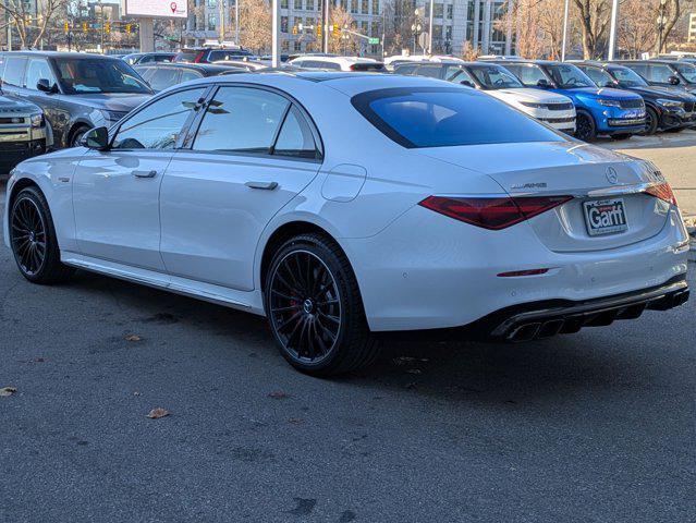 new 2025 Mercedes-Benz AMG S 63 E car, priced at $219,205