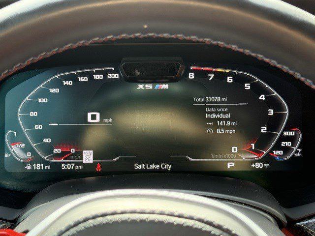 used 2022 BMW X5 M car, priced at $75,551