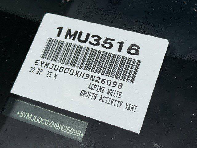 used 2022 BMW X5 M car, priced at $75,551