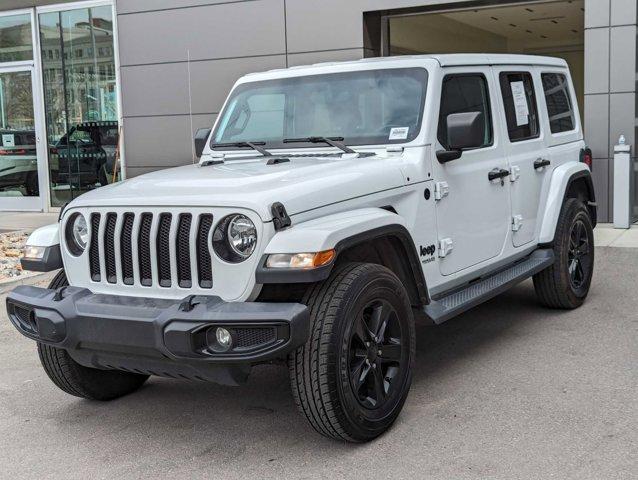 used 2021 Jeep Wrangler Unlimited car, priced at $35,735