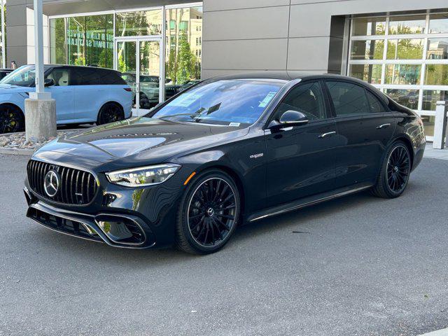 new 2025 Mercedes-Benz AMG S 63 E car, priced at $199,285