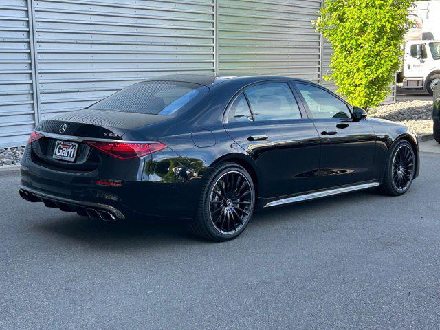 new 2025 Mercedes-Benz AMG S 63 E car, priced at $199,285