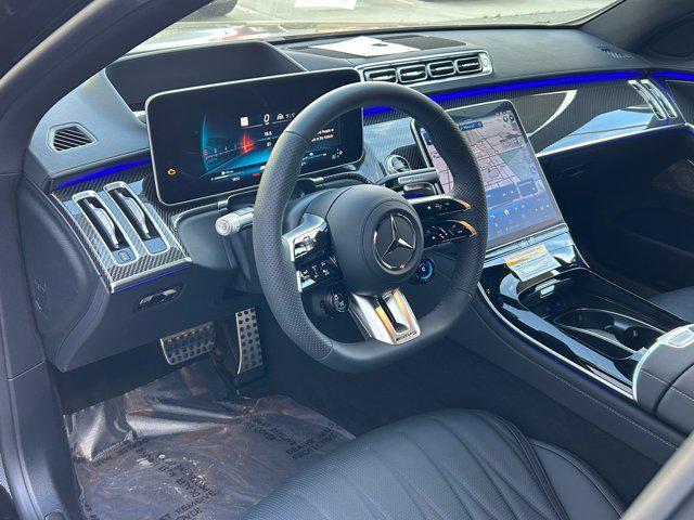 new 2025 Mercedes-Benz AMG S 63 E car, priced at $199,285