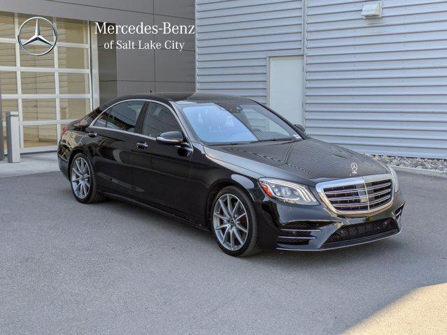 used 2018 Mercedes-Benz S-Class car, priced at $40,313