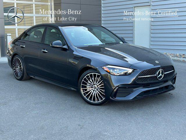 used 2024 Mercedes-Benz C-Class car, priced at $49,545