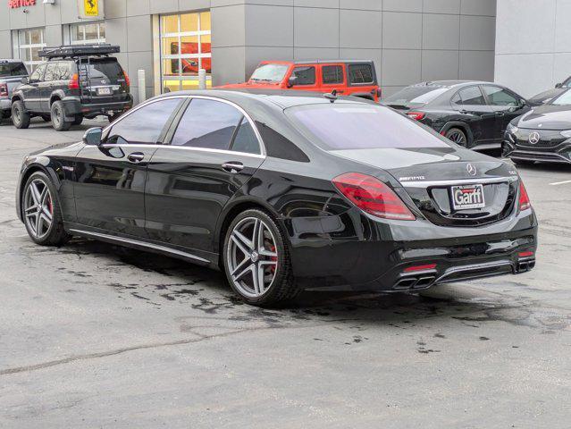 used 2020 Mercedes-Benz AMG S 63 car, priced at $77,582