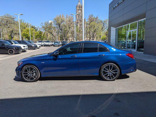 used 2020 Mercedes-Benz AMG C 43 car, priced at $39,528