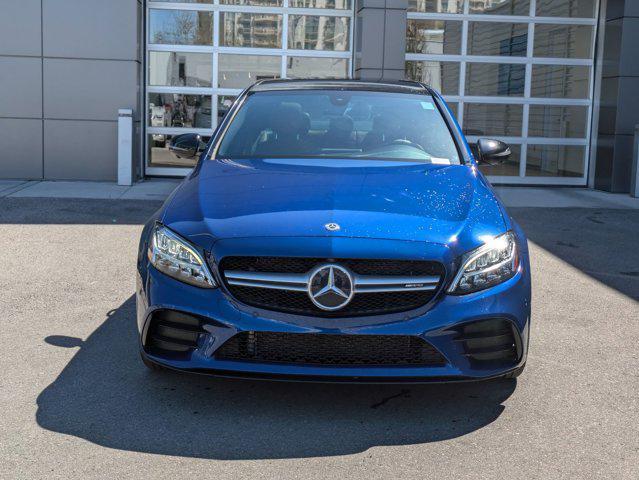 used 2020 Mercedes-Benz AMG C 43 car, priced at $39,528