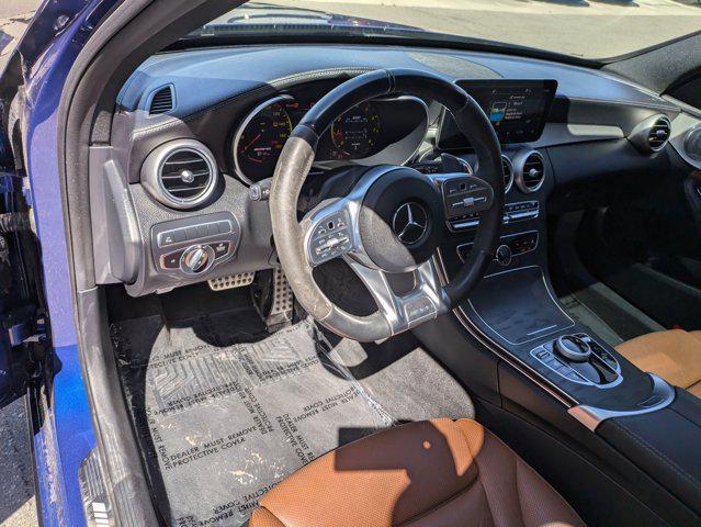 used 2020 Mercedes-Benz AMG C 43 car, priced at $39,528