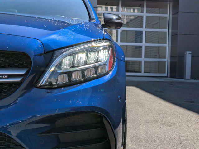 used 2020 Mercedes-Benz AMG C 43 car, priced at $39,528