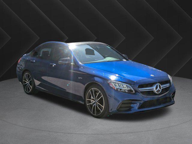 used 2020 Mercedes-Benz AMG C 43 car, priced at $37,379