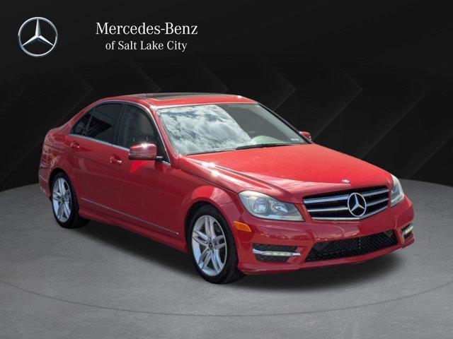 used 2014 Mercedes-Benz C-Class car, priced at $13,039