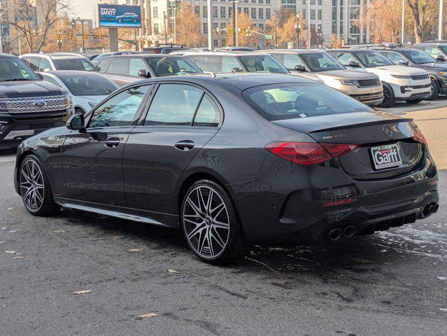 new 2025 Mercedes-Benz AMG C 43 car, priced at $71,985