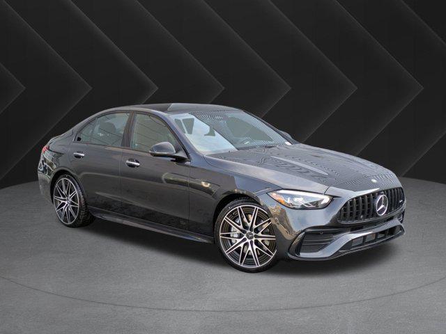 new 2025 Mercedes-Benz AMG C 43 car, priced at $71,985