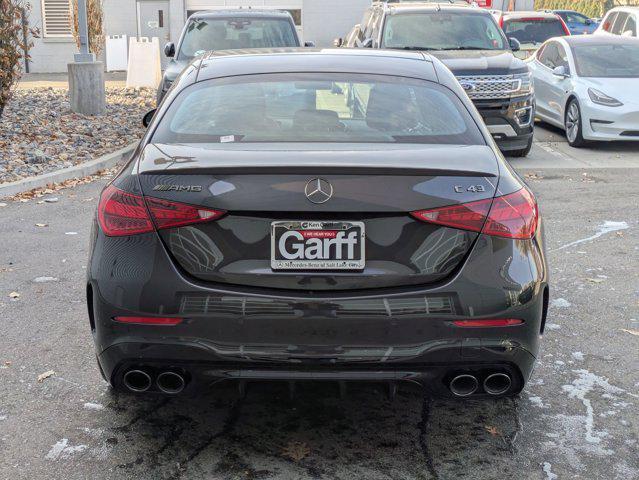 new 2025 Mercedes-Benz AMG C 43 car, priced at $71,985