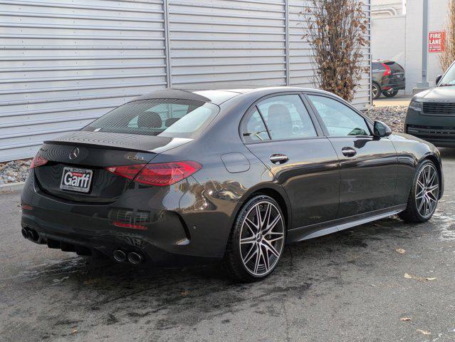 new 2025 Mercedes-Benz AMG C 43 car, priced at $71,985