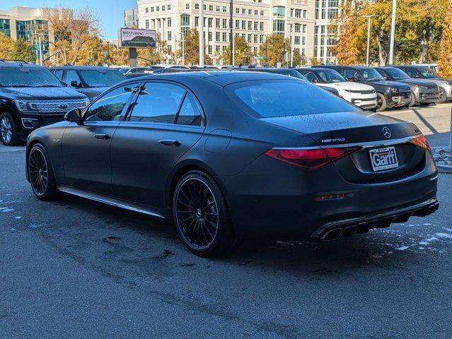 new 2025 Mercedes-Benz AMG S 63 E car, priced at $206,655