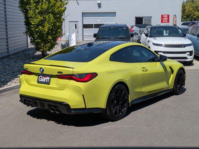 used 2024 BMW M4 car, priced at $84,442