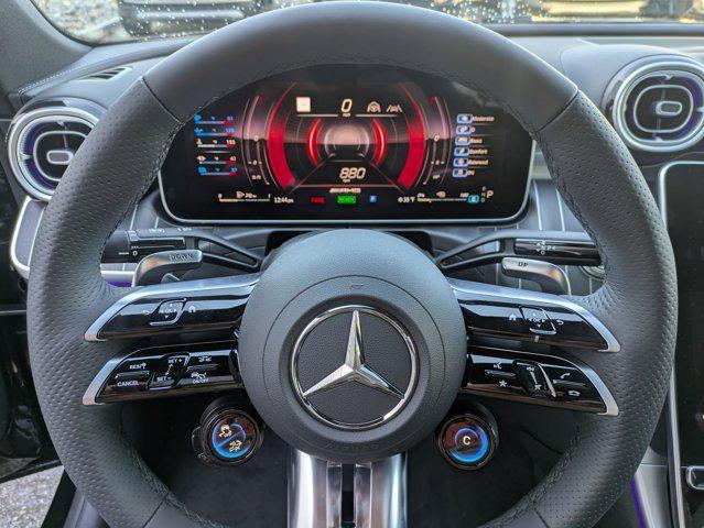 new 2025 Mercedes-Benz AMG C 63 car, priced at $102,050