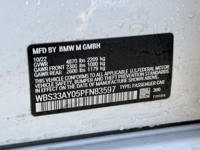 used 2023 BMW M3 car, priced at $76,997
