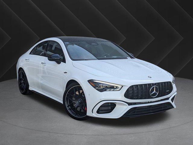 new 2025 Mercedes-Benz AMG CLA 45 car, priced at $74,335