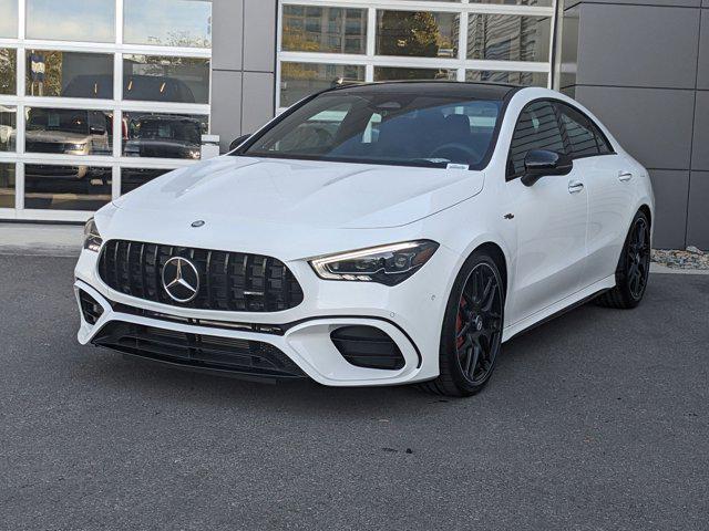 new 2025 Mercedes-Benz AMG CLA 45 car, priced at $74,335