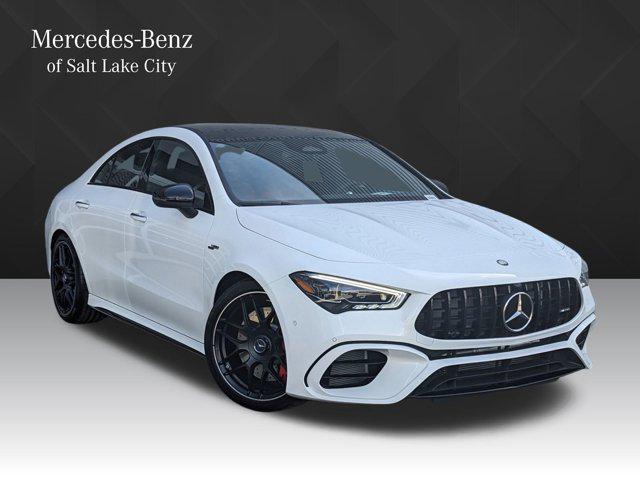 new 2025 Mercedes-Benz AMG CLA 45 car, priced at $74,335