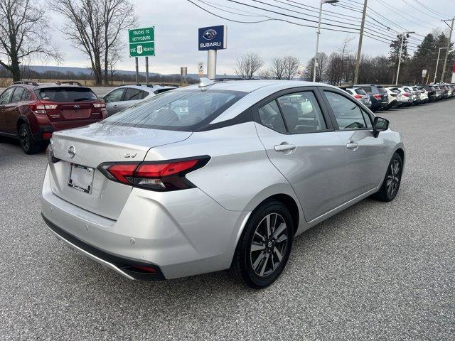 used 2021 Nissan Versa car, priced at $14,000