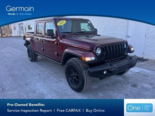 used 2021 Jeep Gladiator car, priced at $29,999