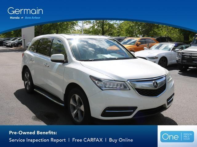 used 2016 Acura MDX car, priced at $16,204