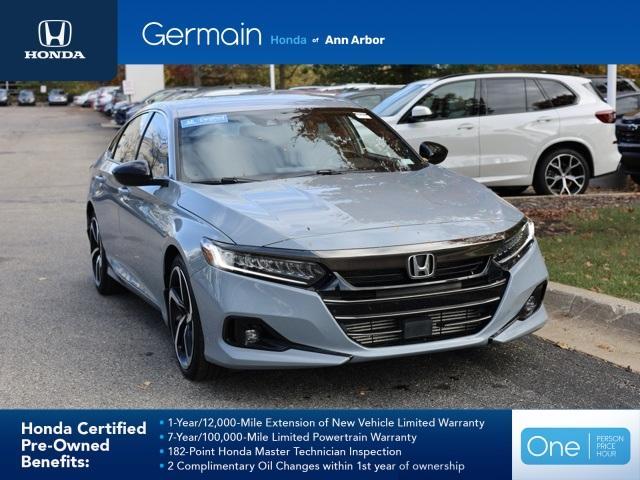 used 2021 Honda Accord car, priced at $23,299