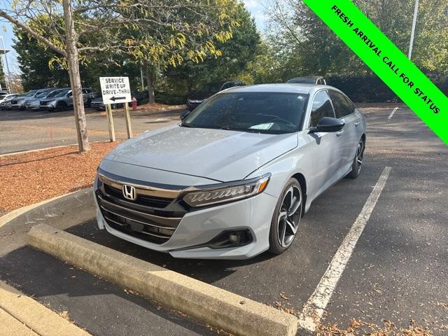 used 2021 Honda Accord car, priced at $23,452