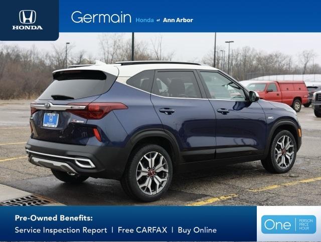 used 2021 Kia Seltos car, priced at $16,999