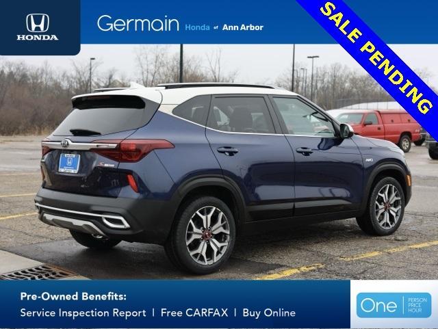 used 2021 Kia Seltos car, priced at $17,999