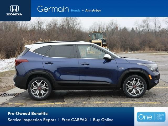 used 2021 Kia Seltos car, priced at $16,999