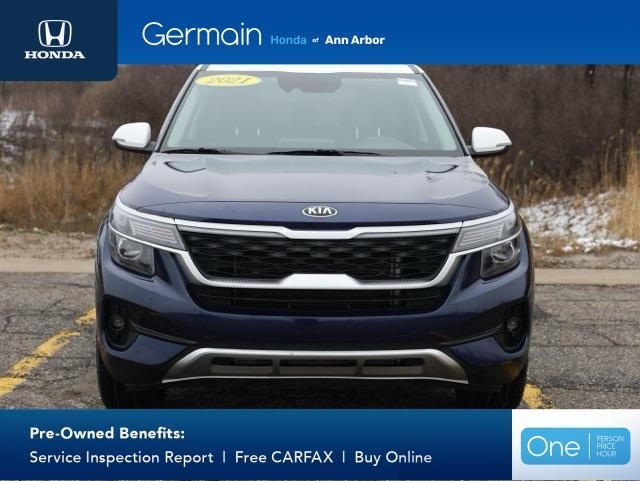 used 2021 Kia Seltos car, priced at $16,999