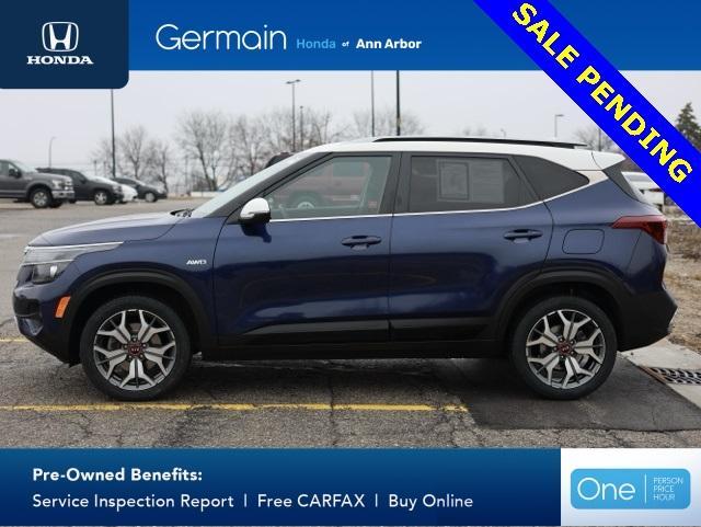 used 2021 Kia Seltos car, priced at $17,999