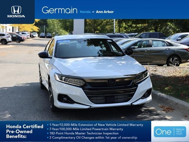 used 2022 Honda Accord car, priced at $25,761