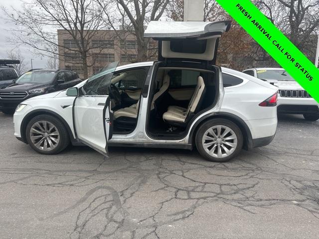 used 2018 Tesla Model X car, priced at $29,595