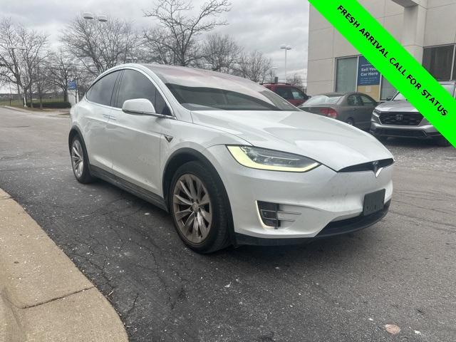 used 2018 Tesla Model X car, priced at $29,595