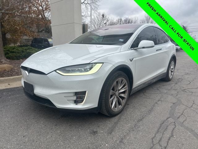 used 2018 Tesla Model X car, priced at $29,595