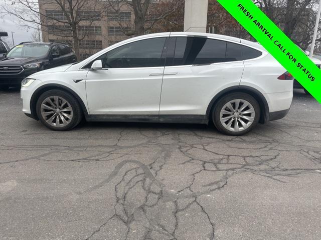 used 2018 Tesla Model X car, priced at $29,595