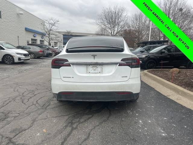 used 2018 Tesla Model X car, priced at $29,595