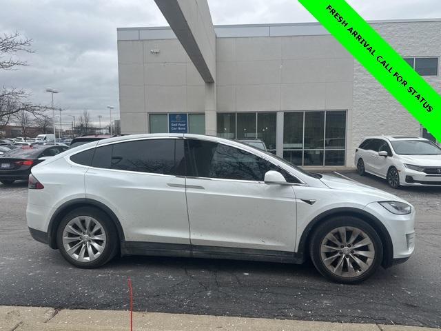 used 2018 Tesla Model X car, priced at $29,595