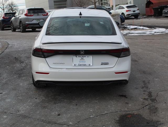 used 2023 Honda Accord Hybrid car, priced at $26,999