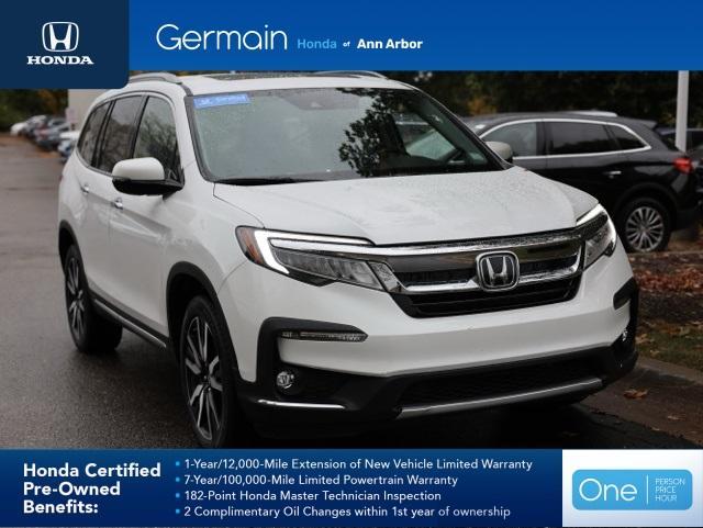 used 2022 Honda Pilot car, priced at $35,234