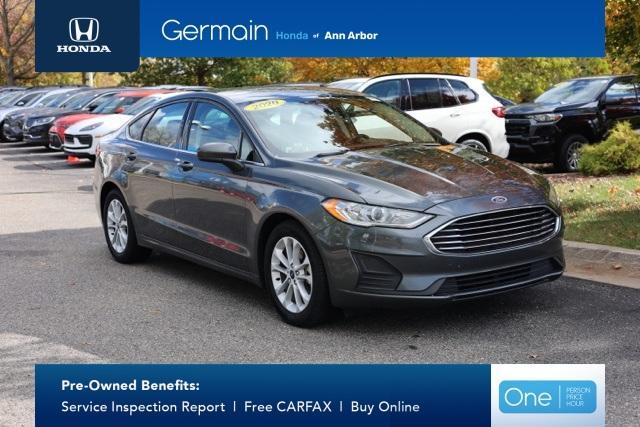 used 2020 Ford Fusion car, priced at $10,851