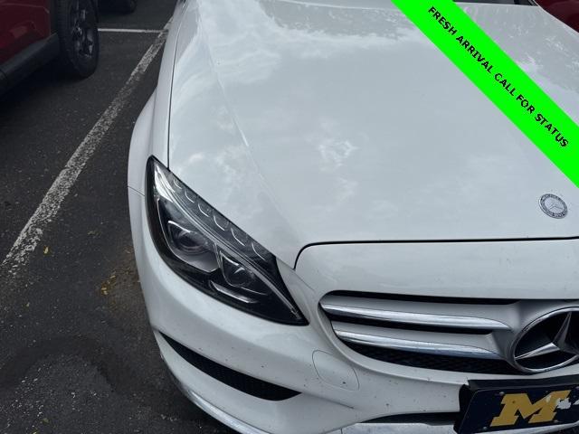 used 2015 Mercedes-Benz C-Class car, priced at $15,499